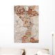 Old Red Bricks Wall Wall Decal