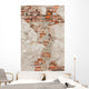 Old Red Bricks Wall Wall Decal