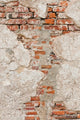 Old Red Bricks Wall Wall Decal