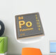 Polonium Chemical Element Wall Decal