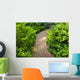 Brick Path Landscaped Garden