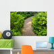 Brick Path Landscaped Garden