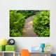 Brick Path Landscaped Garden