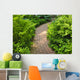 Brick Path Landscaped Garden