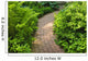 Brick Path Landscaped Garden