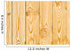 Wooden structure Wall Mural