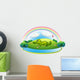 Alligator Rainbow Wall Decal