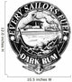 Dark rum Wall Decal