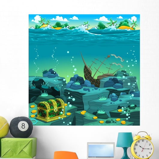 Seascape with Treasure and
