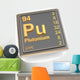 Plutonium Chemical Element Wall Decal