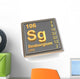 Seaborgium Chemical Element Wall Decal
