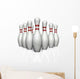 Bowling skittles Wall Decal