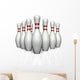 Bowling skittles Wall Decal