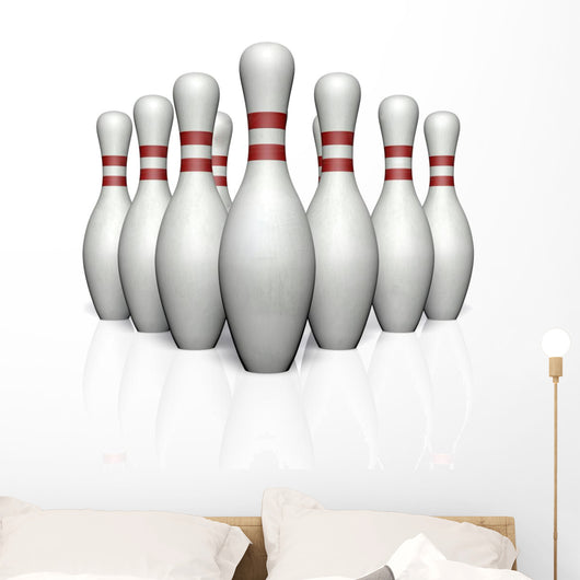 Bowling skittles Wall Decal