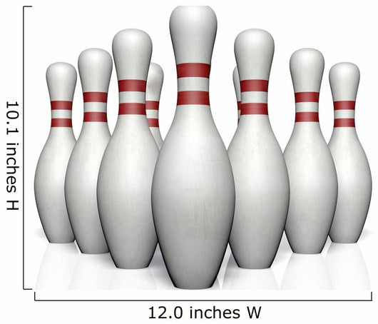 Bowling skittles Wall Decal