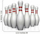 Bowling skittles Wall Decal