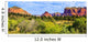 Panoramic Famous Red Rock