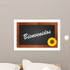 Bienvenidos, welcome sign Wall Mural