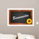 Bienvenidos, welcome sign Wall Mural