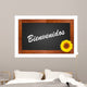 Bienvenidos, welcome sign Wall Mural