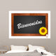 Bienvenidos, welcome sign Wall Mural
