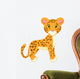 Cite Cheetah Cartoon Wall Decal