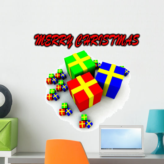 Many Presents 3 Wall Mural