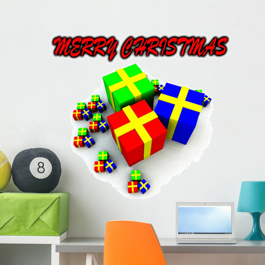 Many Presents 3 Wall Mural