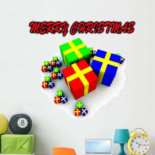 Many Presents 3 Wall Mural
