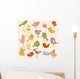 Vector Set Cute Birds