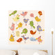 Vector Set Cute Birds