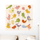 Vector Set Cute Birds