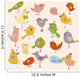 Vector Set Cute Birds