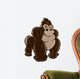 Gorilla Vintage Cartoon Wall Decal