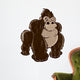 gorilla vintage cartoon Wall Decal