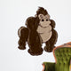 gorilla vintage cartoon Wall Decal