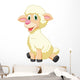 Cute Sheep Wall Decal