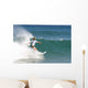 girl surfer Wall Mural