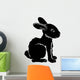 Stylised rabbit illustration Wall Decal