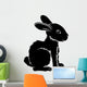 Stylised rabbit illustration Wall Decal