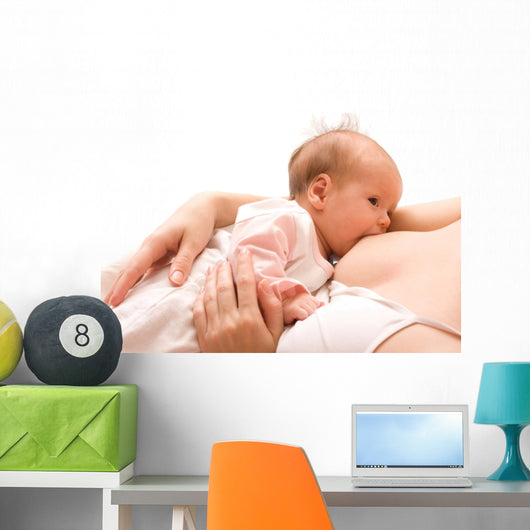 Breastfeeding Newborn Baby