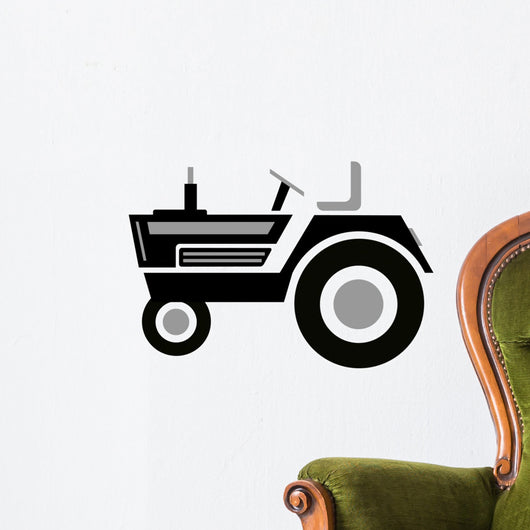Tractor Icon Wall Decal