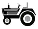 Tractor Icon Wall Decal