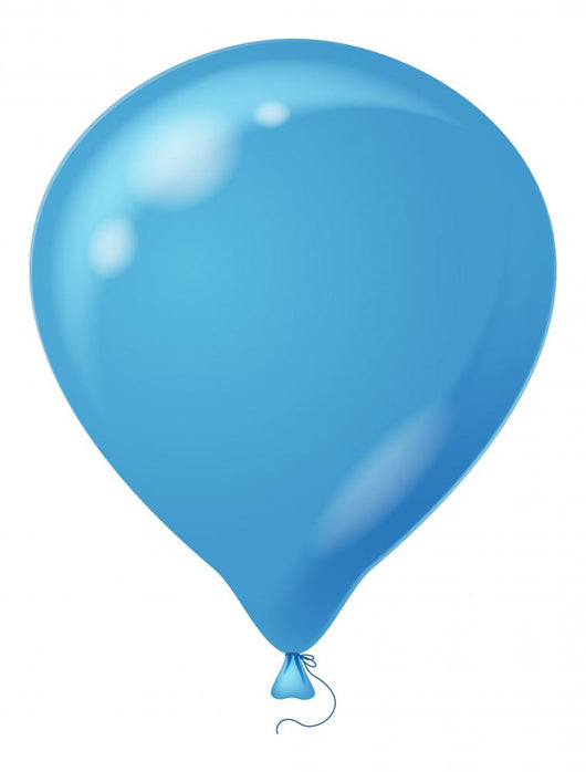 Blue Balloon Wall Decal