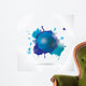Abstract background with splash Wall Decal