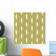Abstract Retro Curves Wall Mural
