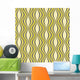 Abstract Retro Curves Wall Mural