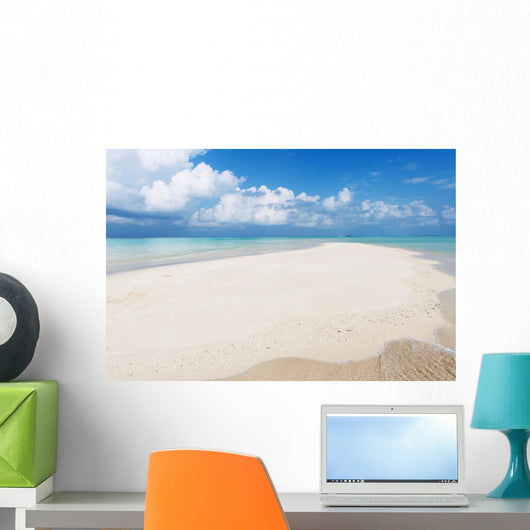 Seascape with White Sand