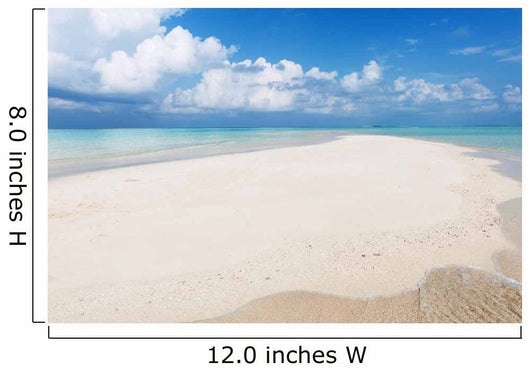 Seascape with White Sand