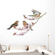 Chaffinch Cherry Blossoms Wall Decal